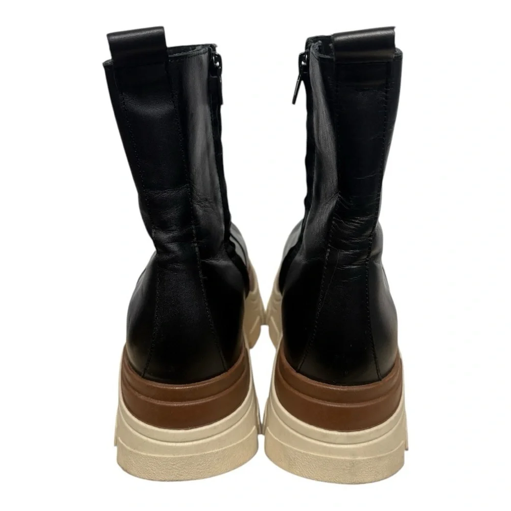 Alohas Phoenix Chunky Chelsea Platform Boots Size 39
